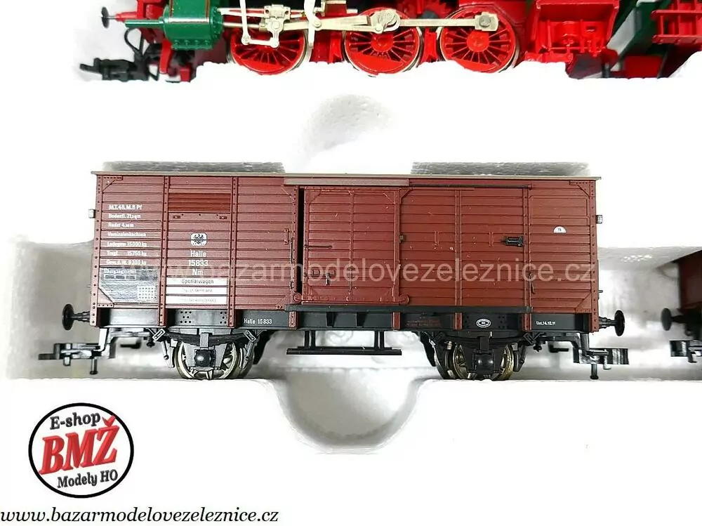 Fleischmann - DC - Set s BR 53 K.P.E.V. + 5 nákl. vozů - HO