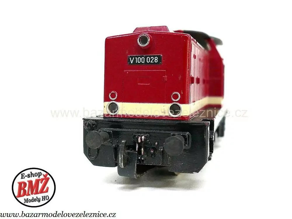 Piko DDR  - DCC - Dieselová lokomotiva V 100 028 DR - HO