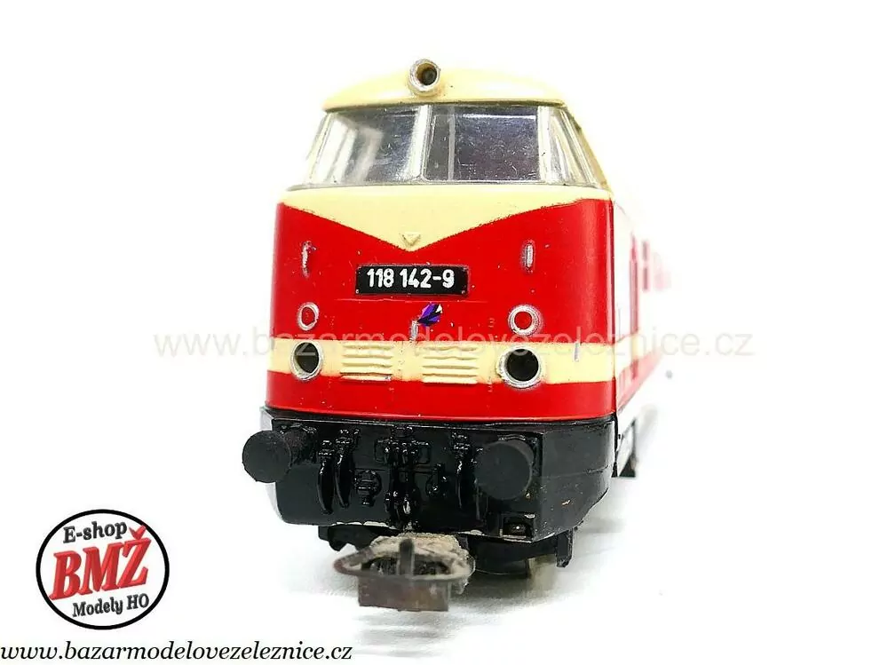 PIKO DDR - DCC - Dieselová lokomotiva BR 118 142 DR - HO