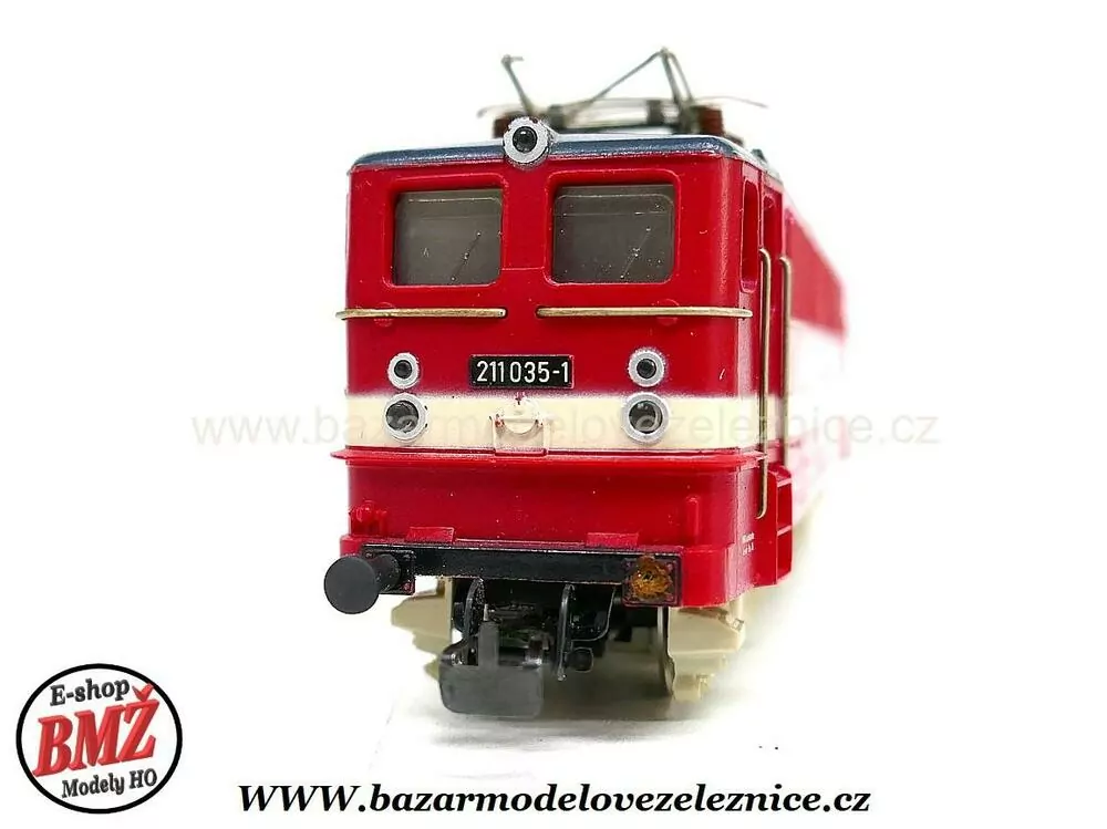 Piko DDR - Elektrická lokomotiva E 211 035 DR - HO