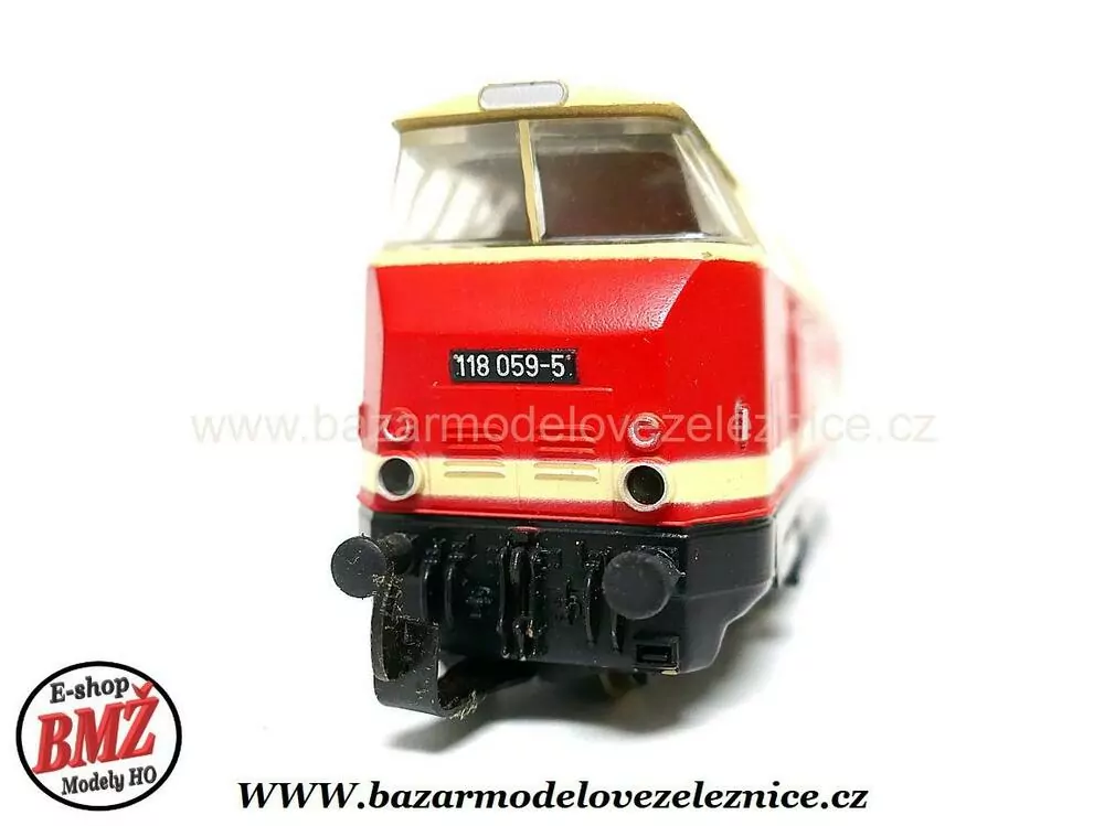 Piko DDR - DC - Dieselová lokomotiva BR 118 059 DR - HO