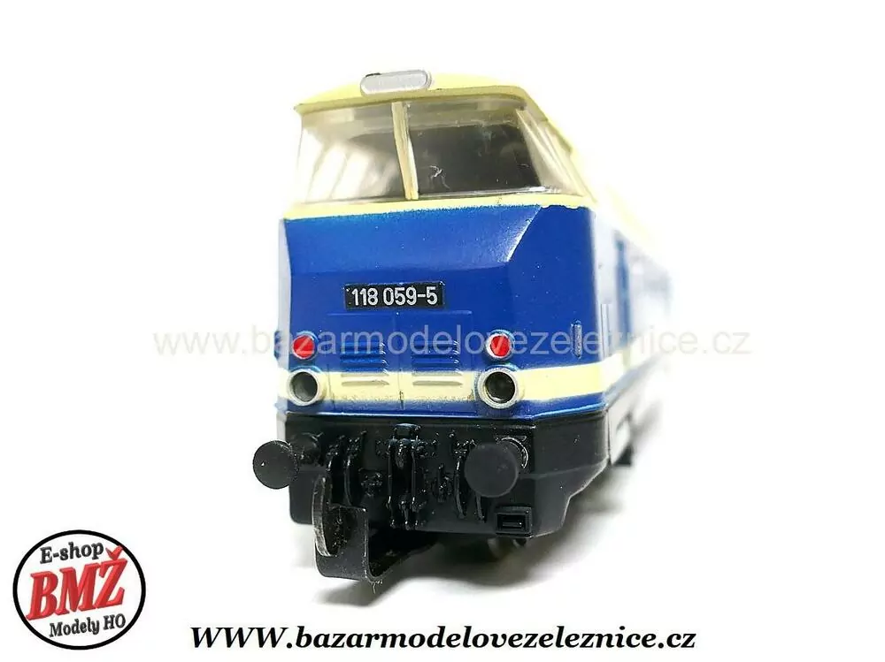 Piko DDR - DC - Dieselová lokomotiva BR 118 059 DR - HO