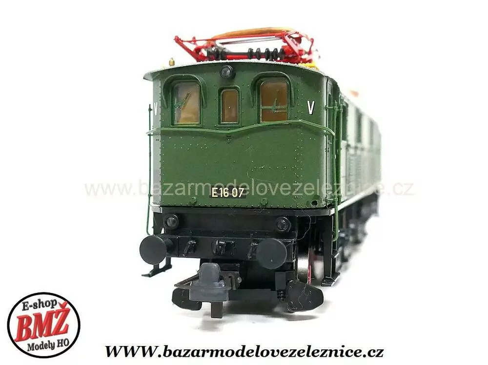Roco - DSS - Elektrická lokomotiva muzeum E 16 07 DR  - HO