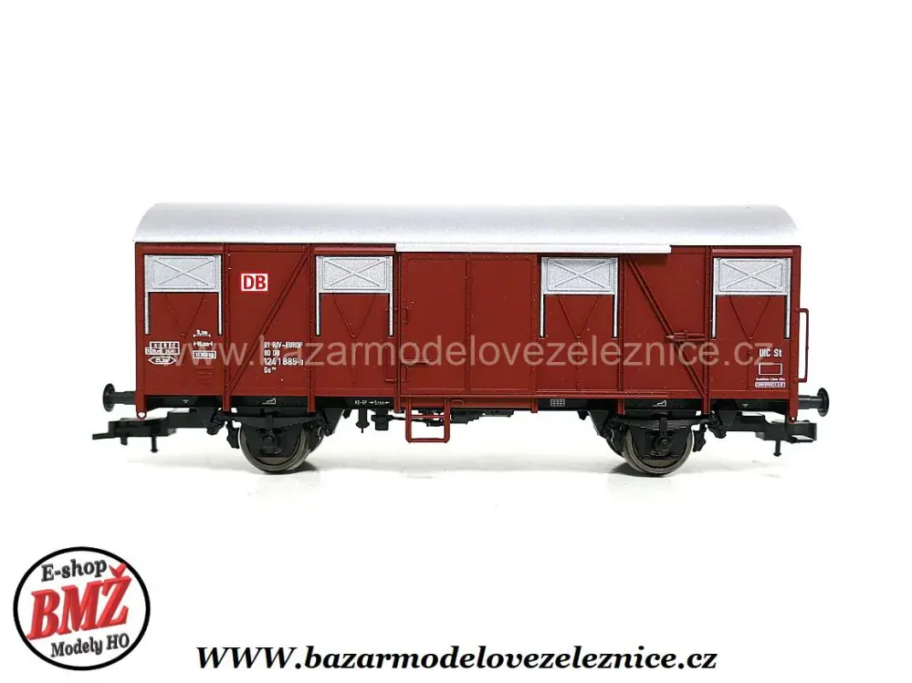 Fleischmann - Set 4 nákladních vozů DR + DB - HO