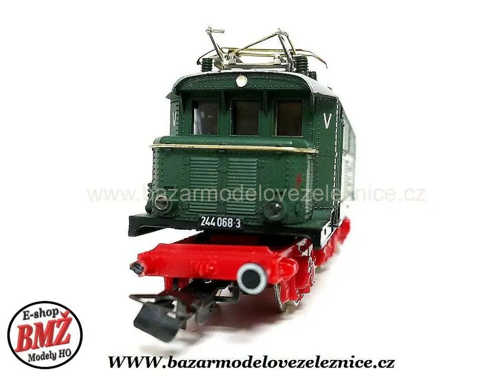 PIKO DDR - DC - Elektrická lokomotiva BR 244 068 DR -HO
