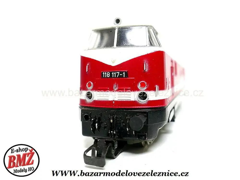 Piko DDR - DC - Dieselová lokomotiva BR 118 117 DR - HO