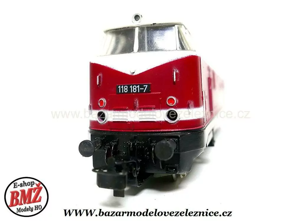 Piko DDR - DC - Dieselová lokomotiva BR 118 181 DR - HO