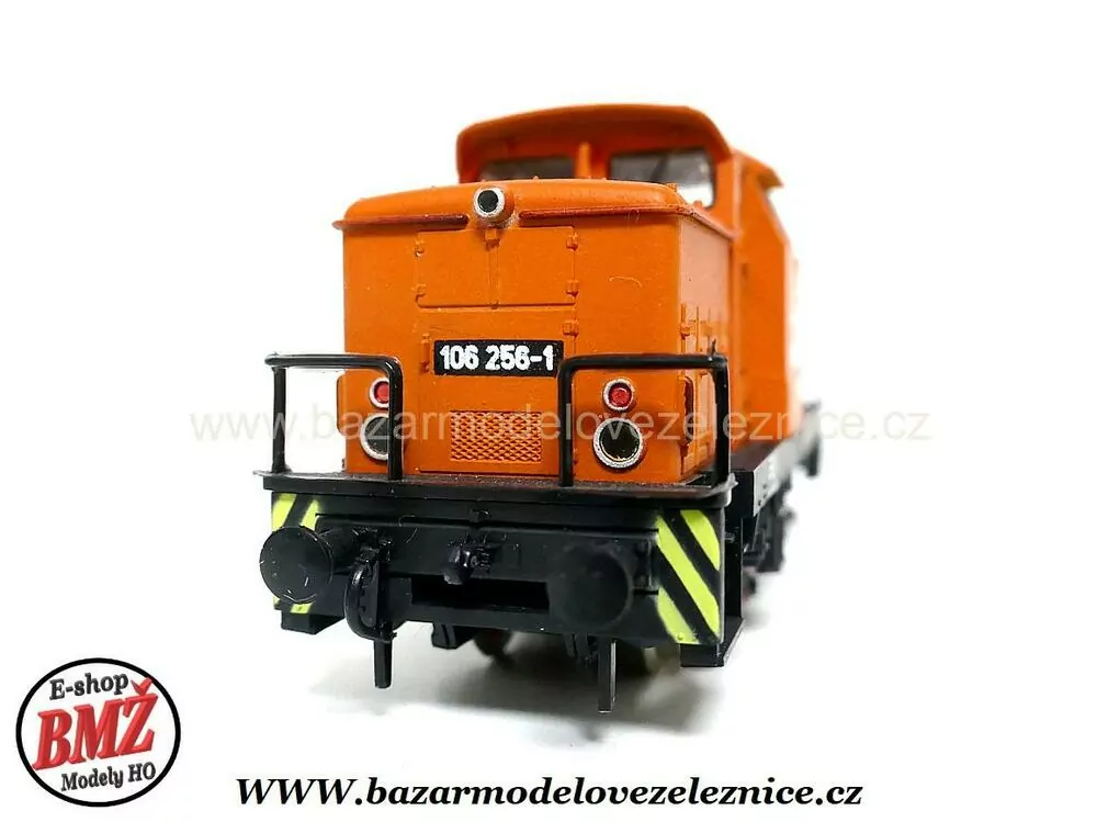 Piko DDR - DC - Dieselová lokomotiva BR 106 256 DR - HO