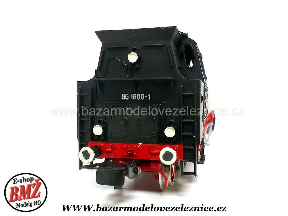 Piko DDR - DC - Parní lokomotiva BR 86 1800 DR  - HO
