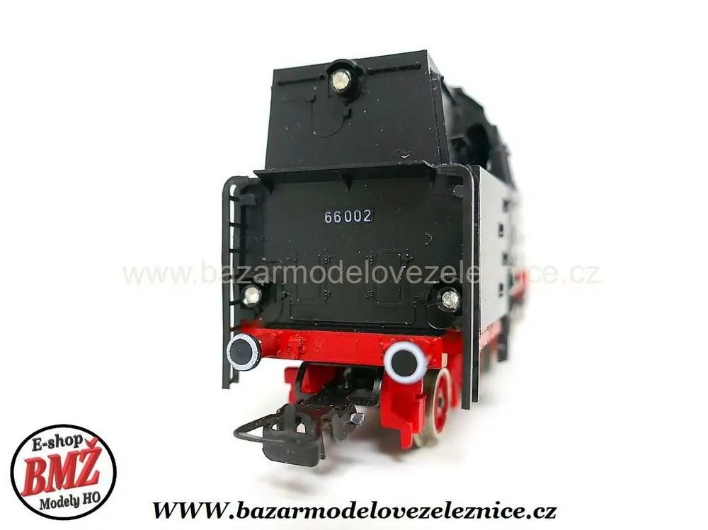 Piko DDR - DC - Parní lokomotiva BR 66 002 DB - HO