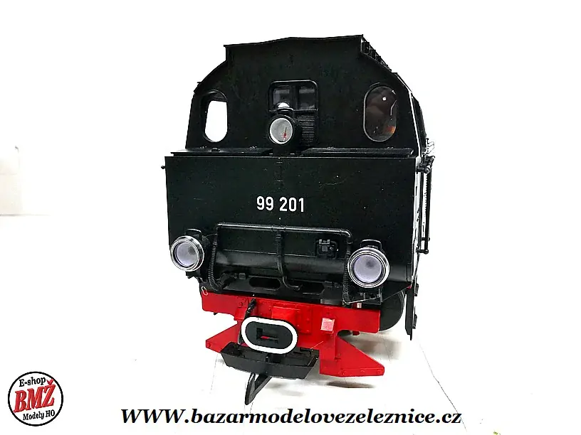 LGB - DC + Kouř - Parní lokomotiva Mallet BR 99 201 DR - G