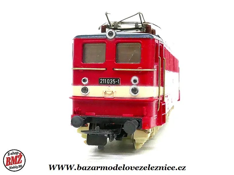 Piko DDR - DC - Elektrická lokomotiva E 211 035 DR - HO