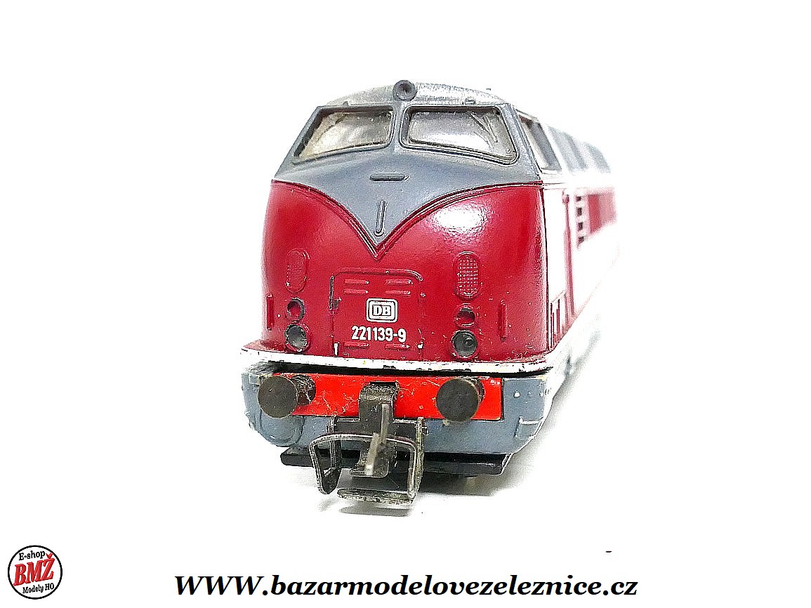 BTTB - Dieselová lokomotiva V 221 139 DB- TT