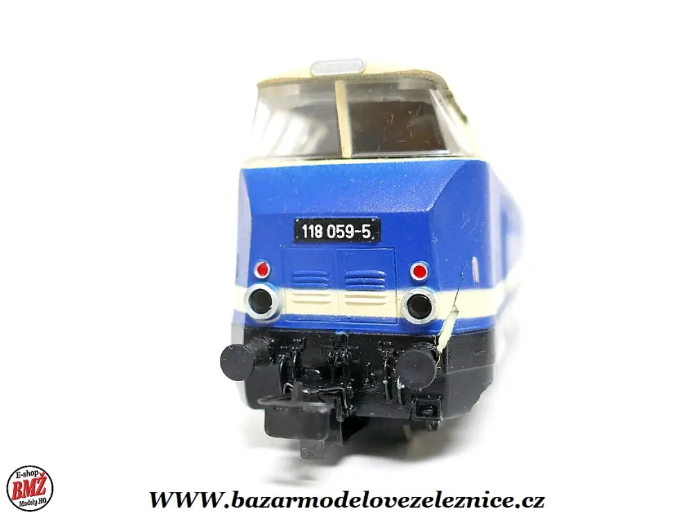Piko DDR - DC - Dieselová lokomotiva BR 118 059 DR - HO
