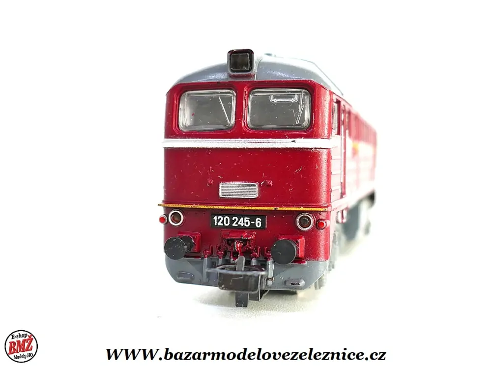 Piko DDR - DC - Dieselová lokomotiva BR 120 245 DR - HO