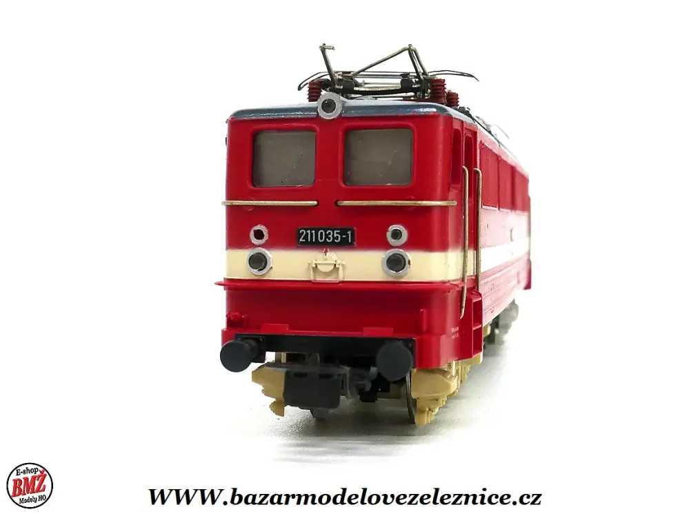 Piko DDR - DC - Elektrická lokomotiva E 211 035 DR - HO