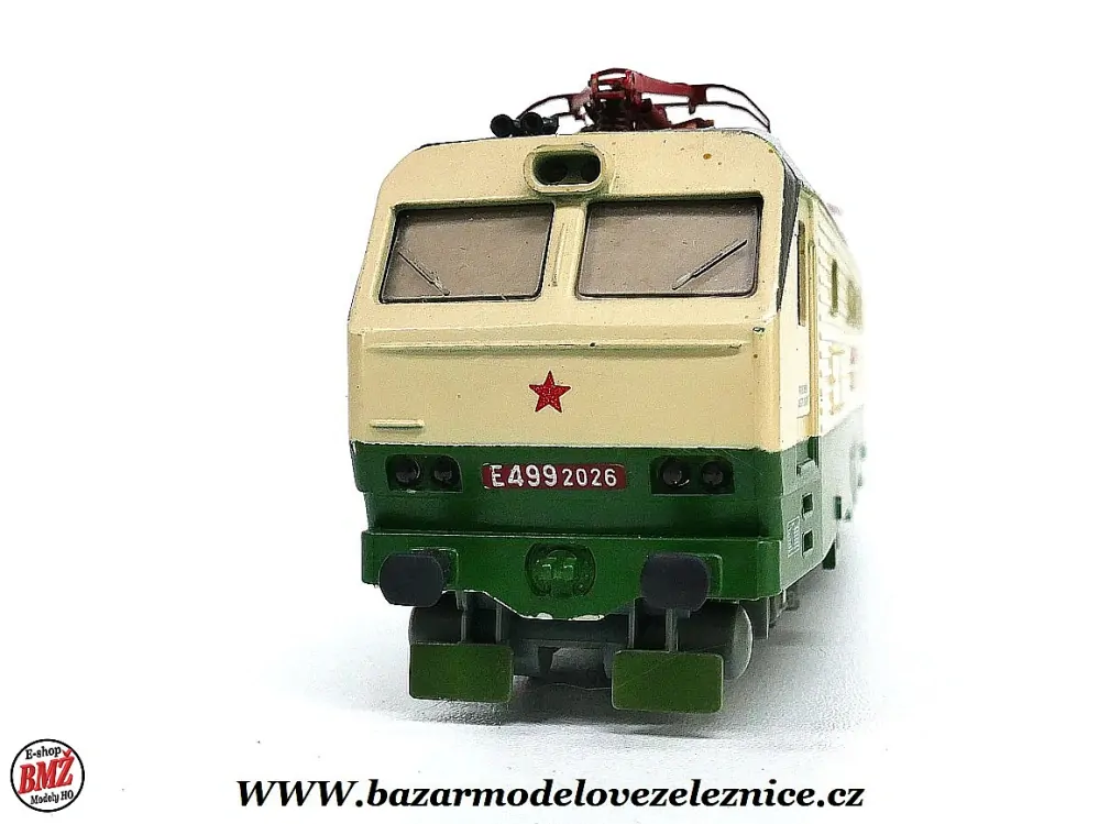 Piko DDR - DC - Elektrická lokomotiva E 499 ČSD - HO