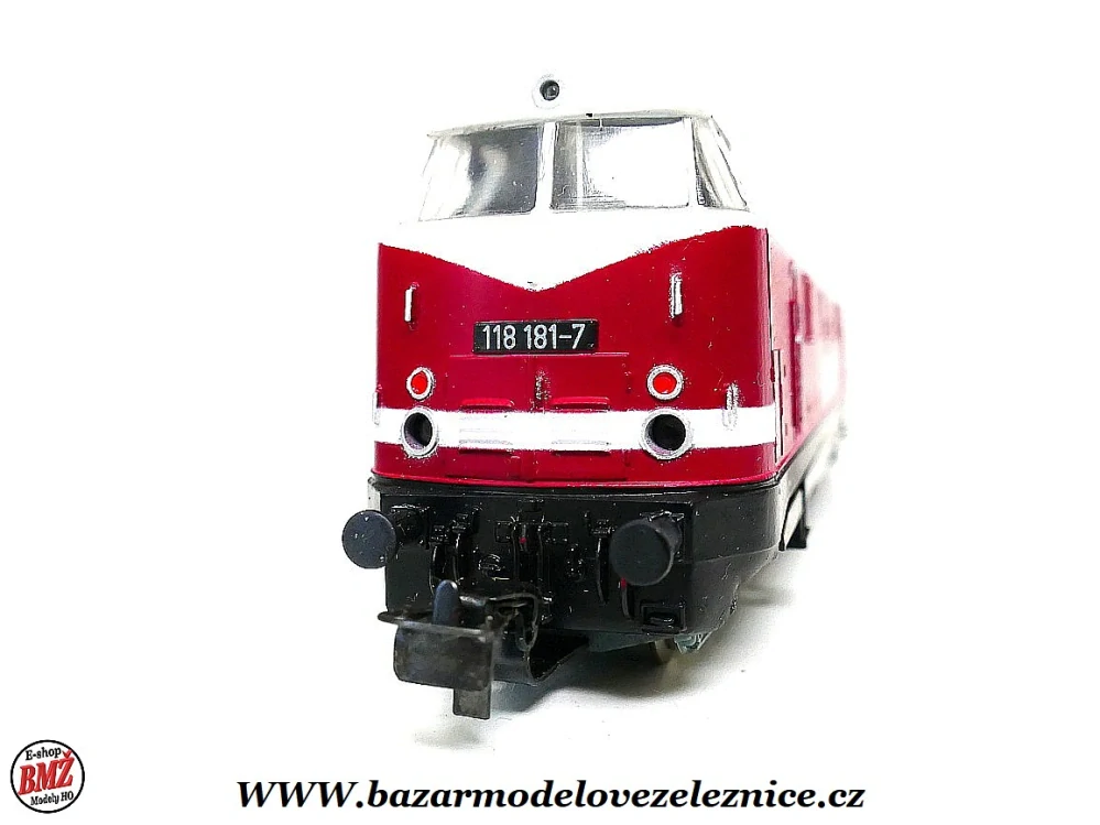 Piko DDR - DC - Dieselová lokomotiva BR 118 181 DR - HO