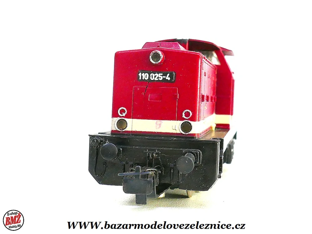 PIKO DDR - DC - Dieselová lokomotiva BR 110 025 DR - HO