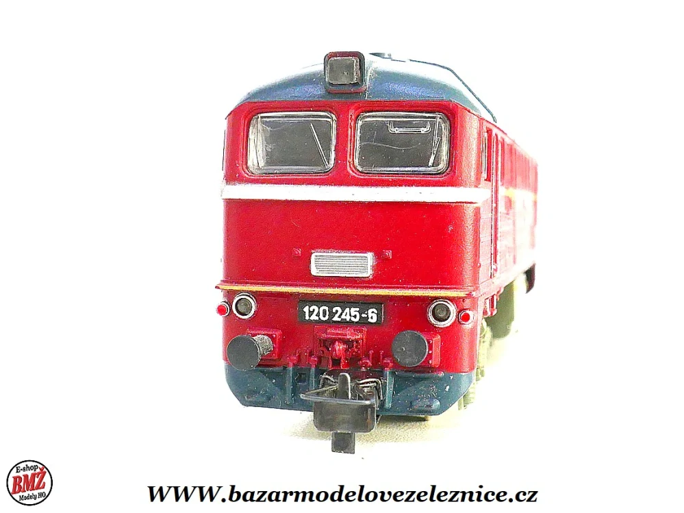 Piko DDR - DC - Dieselová lokomotiva BR 120 245 DR - HO