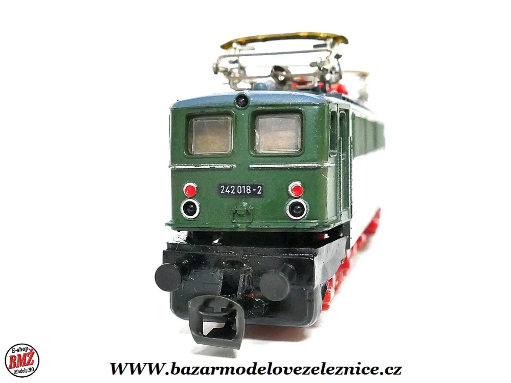 Zeuke - Elektrická lokomotiva BR 242 018 DR - TT