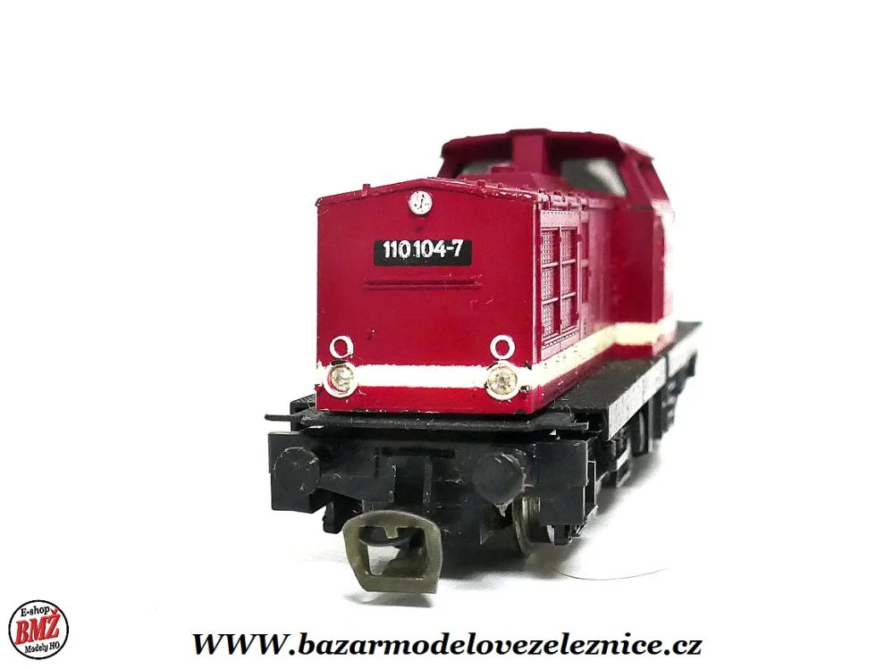 BTTB - Dieselová lokomotiva BR 110 104 DR - TT