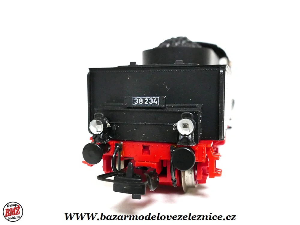 Piko DDR - DC - Parní lokomotiva BR 38 234 DR - HO