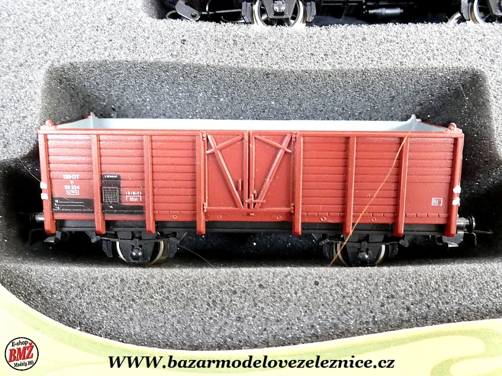 Piko DDR - DC - Set s BR 55 K.P.E.V. + 3 nákl. vozy - HO