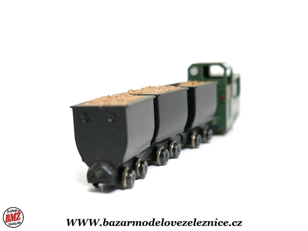 Busch - Set důlní lokomotivou Grubenbahnlok B 360, - HOf
