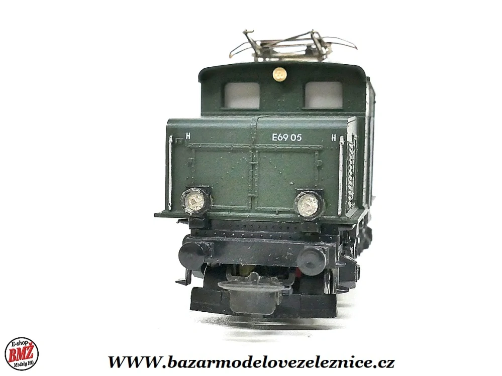 PIKO DDR - DC - Elektrická lokomotiva E 69 05 DB -HO