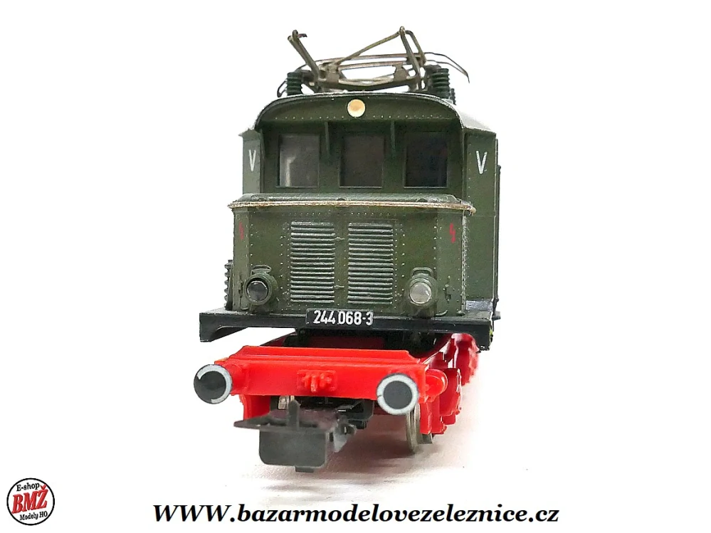 PIKO DDR - DC - Elektrická lokomotiva BR 244 068 DR -HO