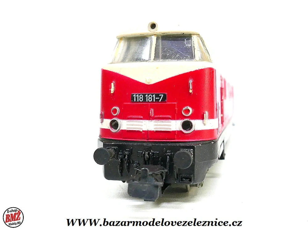 Piko DDR - DC - Dieselová lokomotiva V 180 181 DR - HO