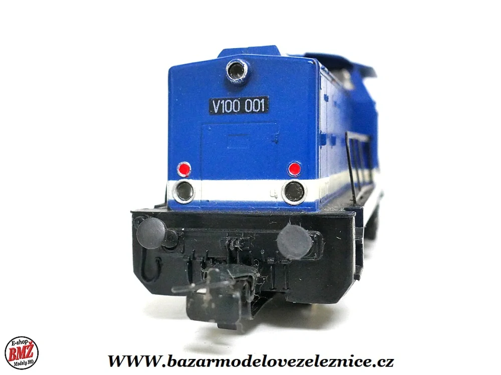 Piko DDR - DC - Dieselová lokomotiva V 100 001 DR - HO