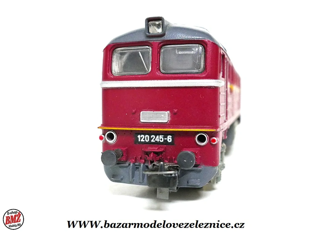 Piko DDR - DC - Dieselová lokomotiva BR 120 245 DR - HO