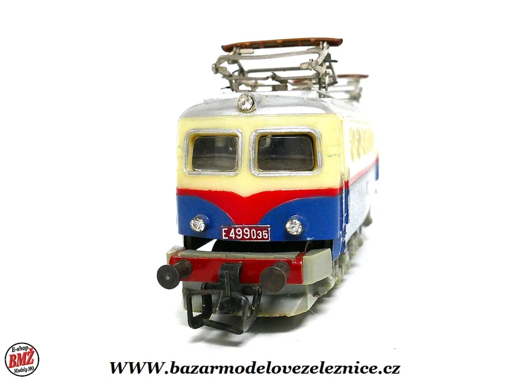 BTTB - Elektrická lokomotiva E 499 ČSD - TT