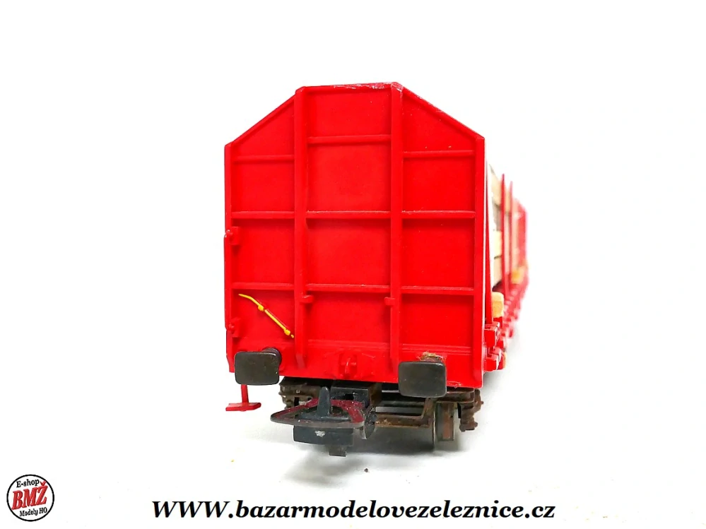 Nové Piko - Klanicový vůz DB Cargo s dřevem - HO