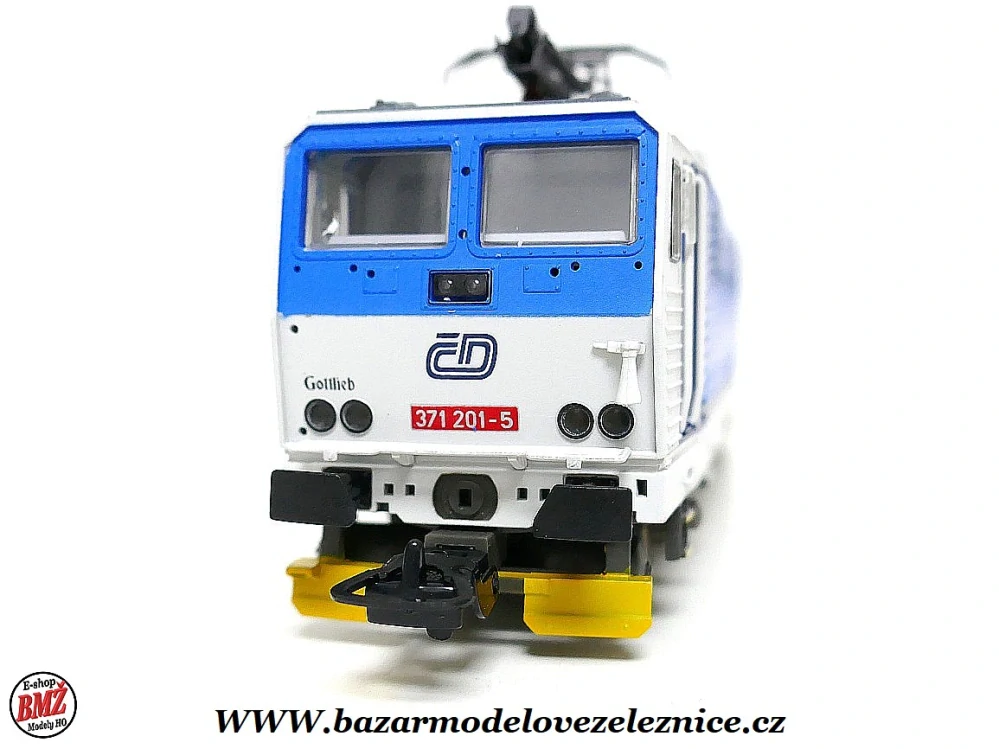 Nové Piko - DSS - Elektrická lokomotiva 371.201 - ČD - HO