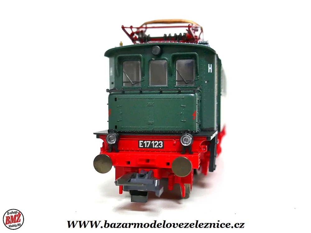 Roco - DSS - Elektrická lokomotiva E 17 123 DR - HO