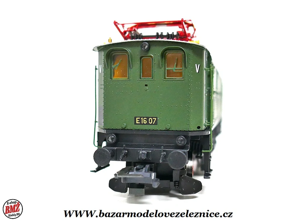 Roco - DSS - Elektrická lokomotiva muzeum E 16 07 DR - HO