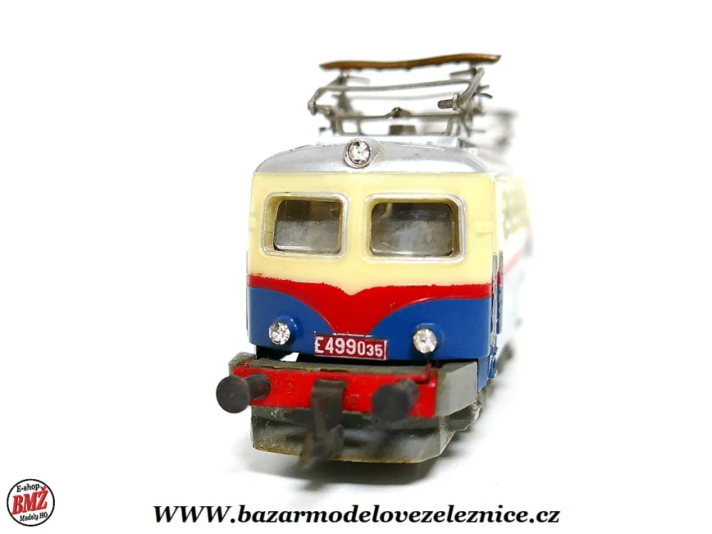 Zeuke - Elektrická lokomotiva E 499 001 ČSD - TT