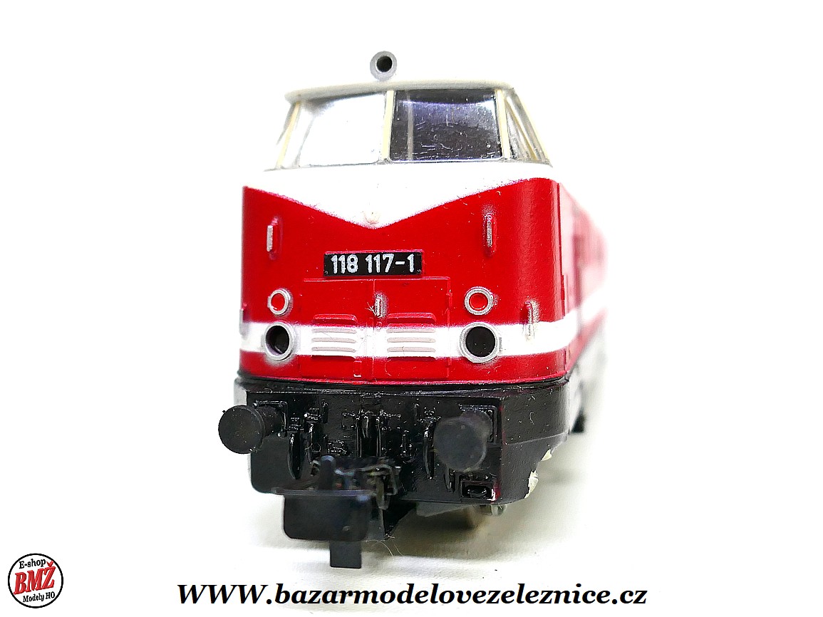 Piko DDR - DC - Dieselová lokomotiva BR 118 117 DR - HO