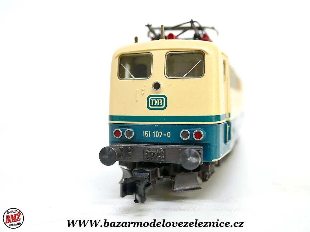 Fleischmann - DC - Elektrická lokomotiva BR 151 107 DB -  HO