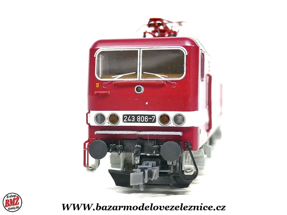 Roco - DSS - Elektrická lokomotiva BR 243 806 DR - HO