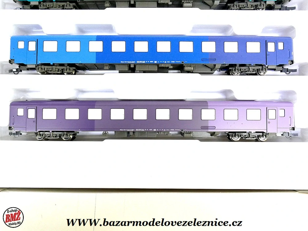 Roco - set 3 osobních vozů OBB - HO