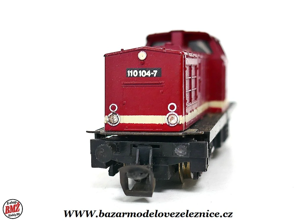 BTTB - Dieselová lokomotiva BR 110 104 DR - TT