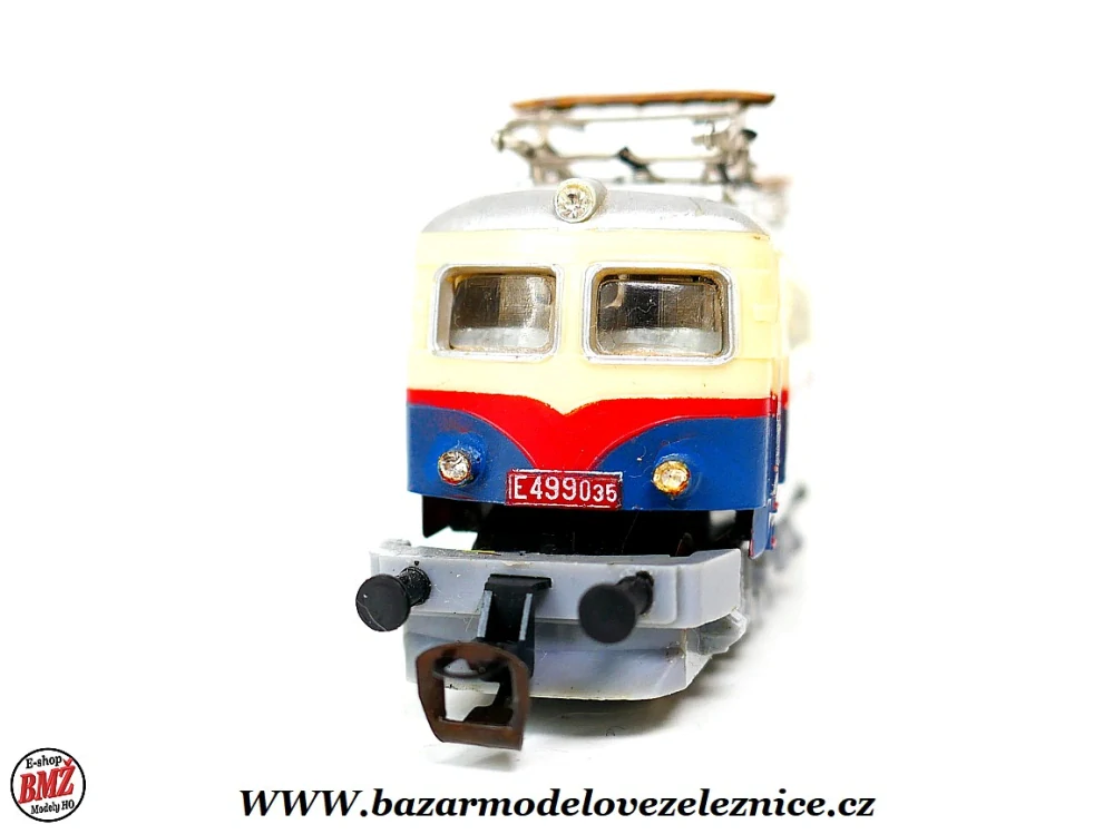 BTTB - Elektrická lokomotiva E 499 ČSD - TT
