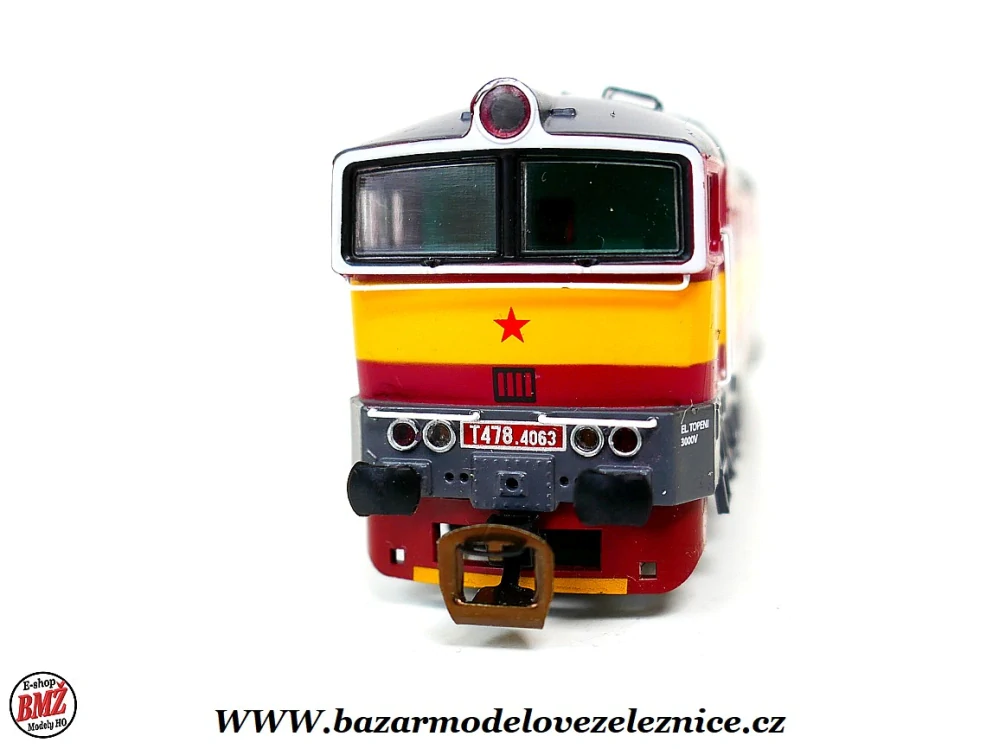 MTB - DCC - Dieselová lokomotiva T 478 4063 ČSD Brejlovec - TT