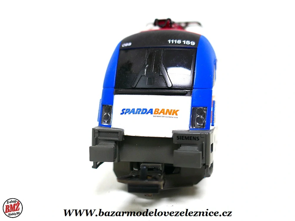 Nové Piko - DSS - Elektrická lokomotiva BR 1116 159 Sparda OBB - HO