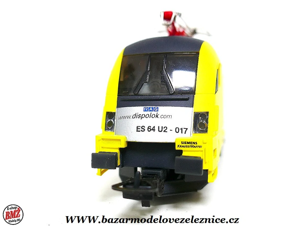 Nové Piko - DSS - Elektrická lokomotiva ES 64 U2 RAG Dispolok - HO