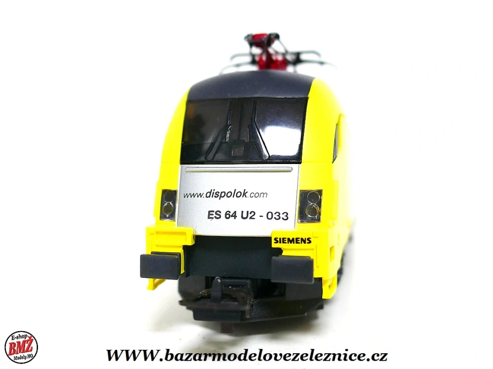 Nové Piko - DSS - Elektrická lokomotiva ES 64 U2 HWB Dispolok - HO